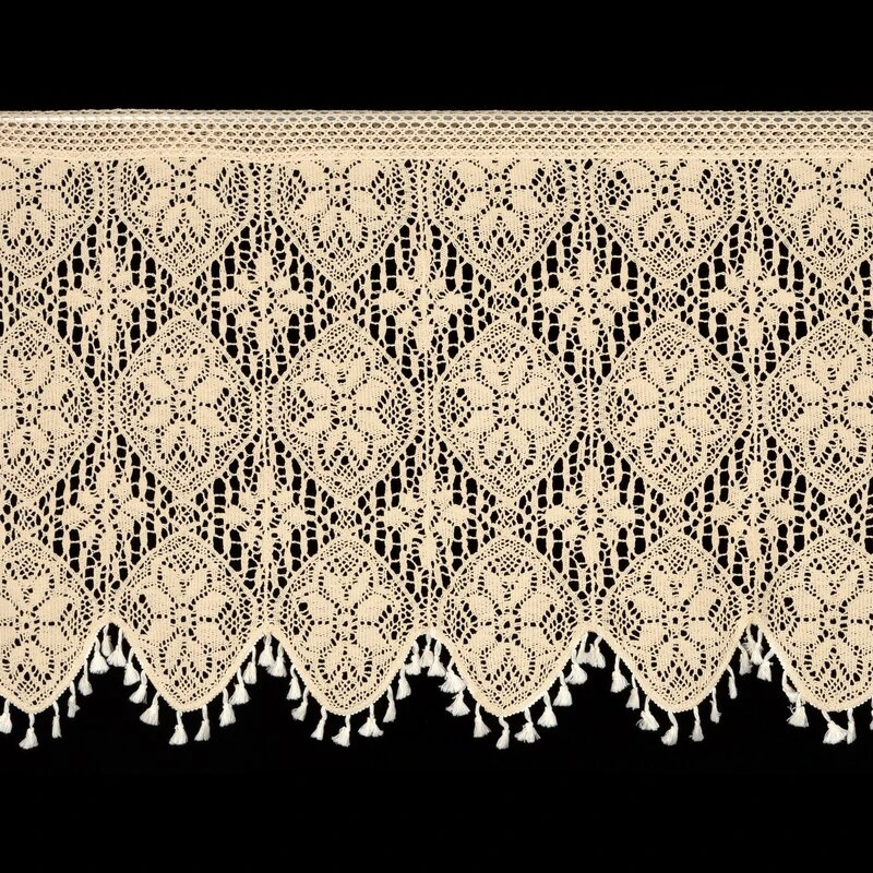 FIRANA GOTOWA MOLY NA TAŚMIE 150 X 60 CM JASNOBEŻOWY