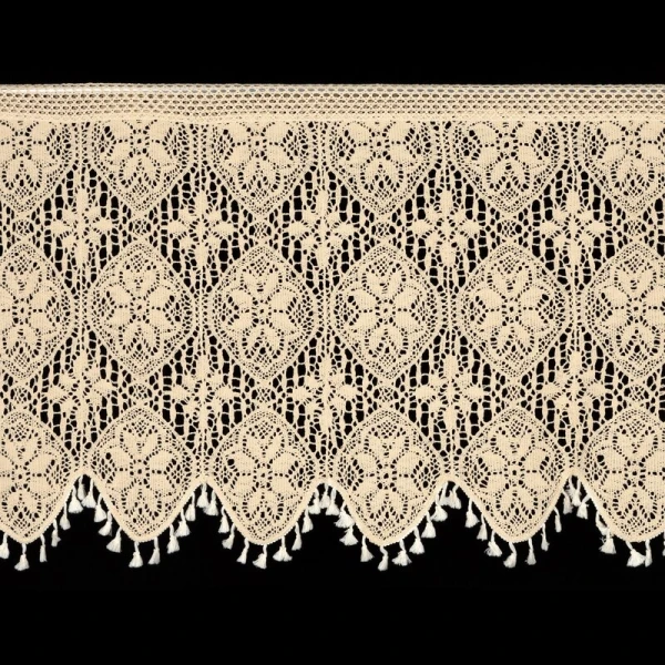 FIRANA GOTOWA MOLY NA TAŚMIE 150 X 60 CM JASNOBEŻOWY