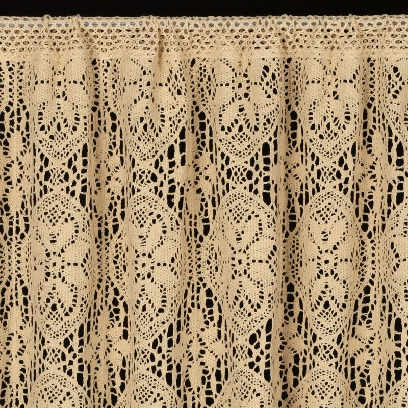 FIRANA GOTOWA MOLY NA TAŚMIE 150 X 60 CM JASNOBEŻOWY