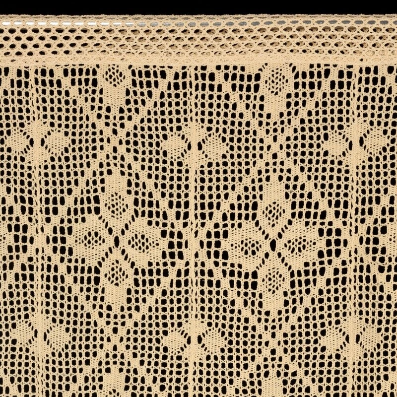 FIRANA GOTOWA MARTHA NA TAŚMIE 150 X 30 CM JASNOBEŻOWY