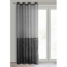 FIRANA GOTOWA DEBORA 140 X 250 CM CZARNY