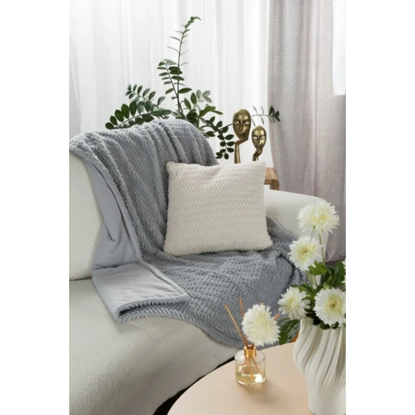 KOC LARIS 130 X 170 CM SREBRNY