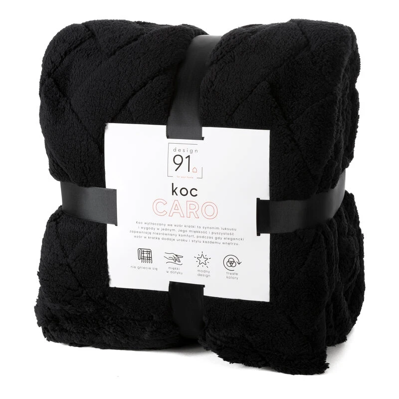 KOC D91 CARO 70 X 160 CM CZARNY
