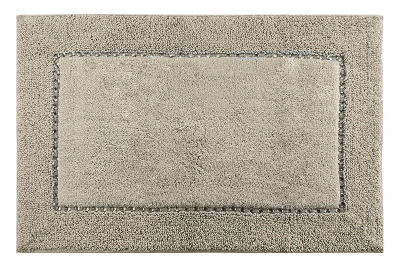 DYWANIK ŁAZIENKOWY CHIC 60 X 90 CM BEŻOWY