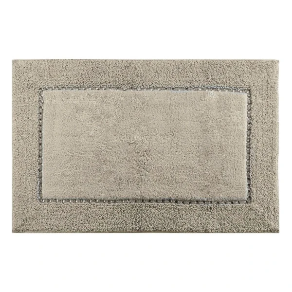 DYWANIK ŁAZIENKOWY CHIC 60 X 90 CM BEŻOWY