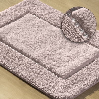 DYWANIK ŁAZIENKOWY CHIC 50 X 70 CM RÓŻOWY DYWANIK ŁAZIENKOWY CHIC 50 X 70 CM RÓŻOWY