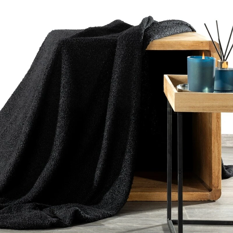 KOC BUKLA 200 X 220 CM CZARNY