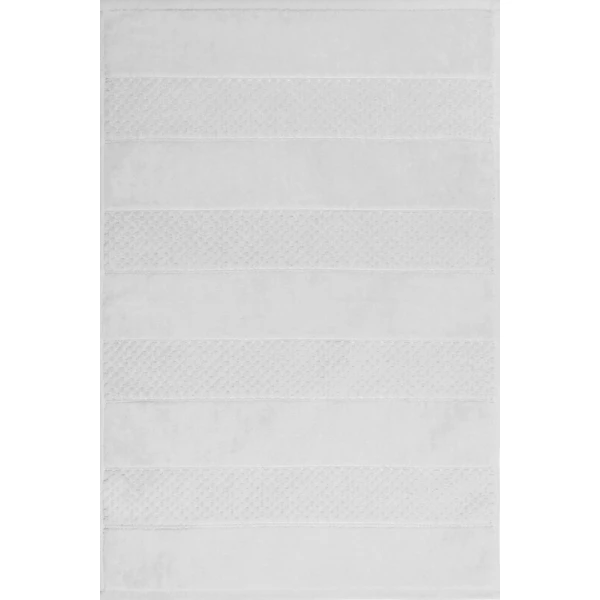 DYWANIK ŁAZIENKOWY JESSI (01) 60 X 90 CM BIAŁY