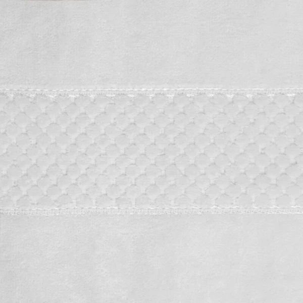 DYWANIK ŁAZIENKOWY JESSI (01) 60 X 90 CM BIAŁY