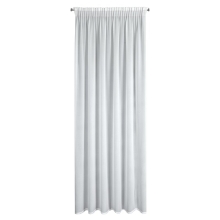 FIRANA GOTOWA SELENE NA TAŚMIE 140 X 270 CM BIAŁY