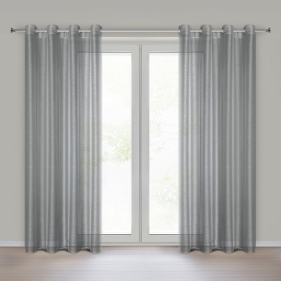 FIRANA GOTOWA REBECCA 140 X 250 CM STALOWY