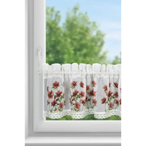 FIRANA GOTOWA ISA 150 X 30 CM BIAŁY