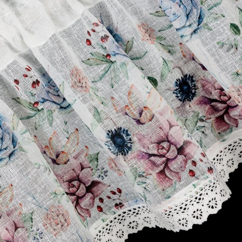 FIRANA GOTOWA DORA 150 X 30 CM BIAŁY
