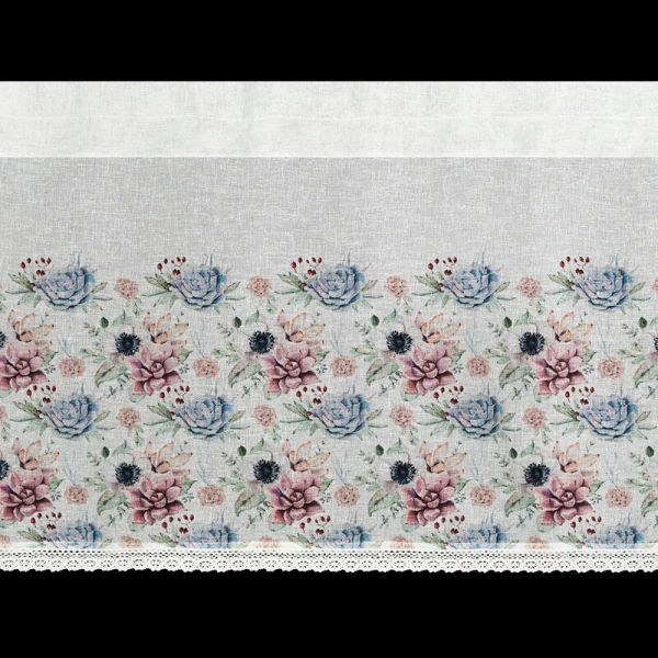 FIRANA GOTOWA DORA 150 X 60 CM BIAŁY