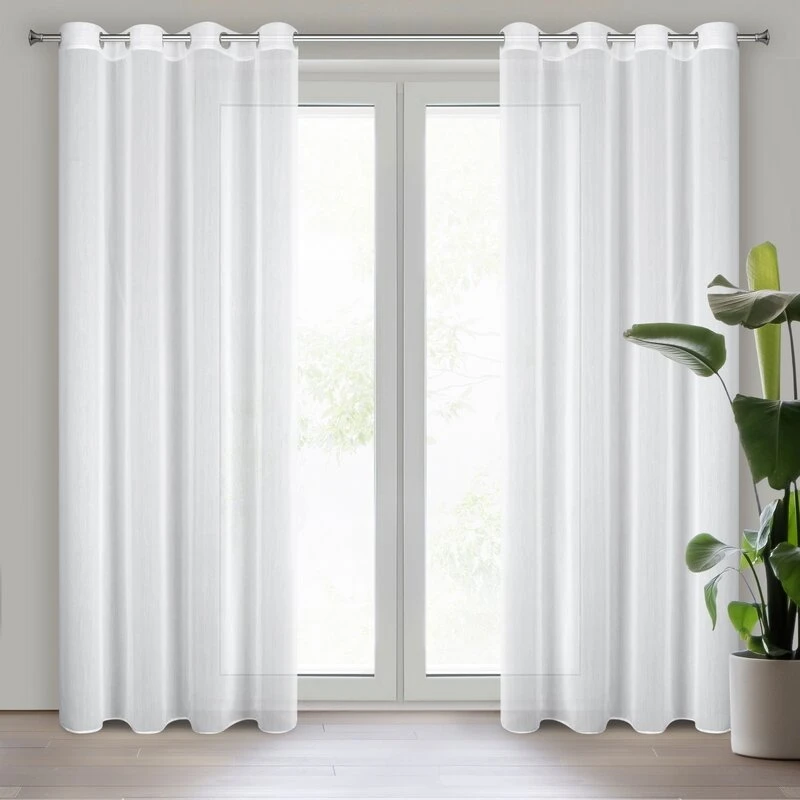 FIRANA GOTOWA KALIA 140 X 260 CM BIAŁY