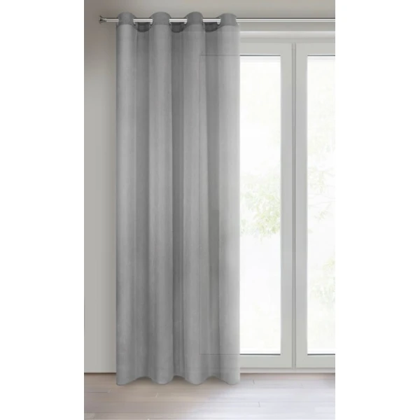 FIRANA GOTOWA REBECCA 140 X 250 CM STALOWY