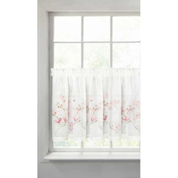 FIRANA GOTOWA AMELIA 150 X 60 CM BIAŁY