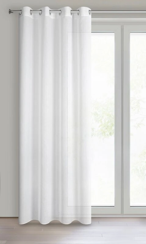 FIRANA GOTOWA MARGO 140 X 250 CM BIAŁY