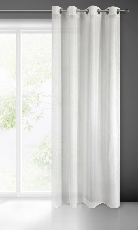 FIRANA GOTOWA ELICIA 140 X 250 CM BIAŁY