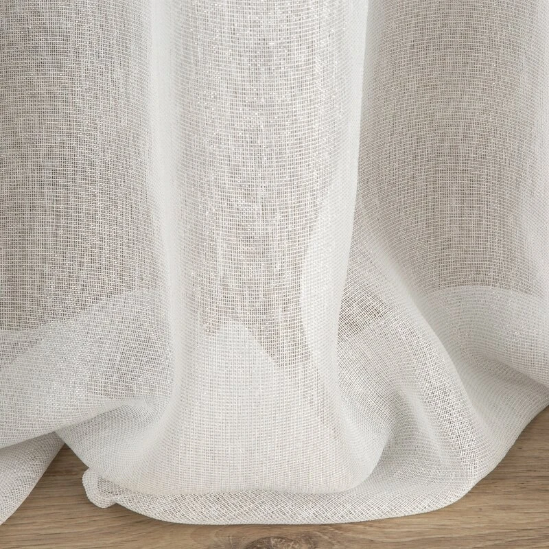 FIRANA GOTOWA ELICIA 140 X 250 CM BIAŁY