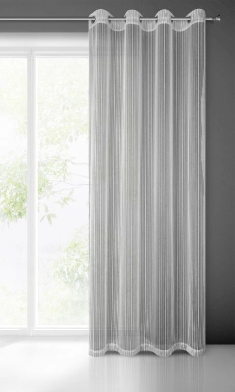 FIRANA GOTOWA NOELIA 140 X 250 CM SREBRNY
