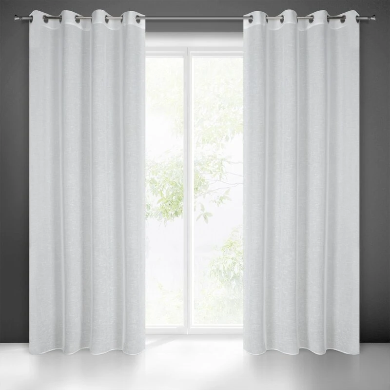 FIRANA GOTOWA LEXY 140 X 250 CM BIAŁY