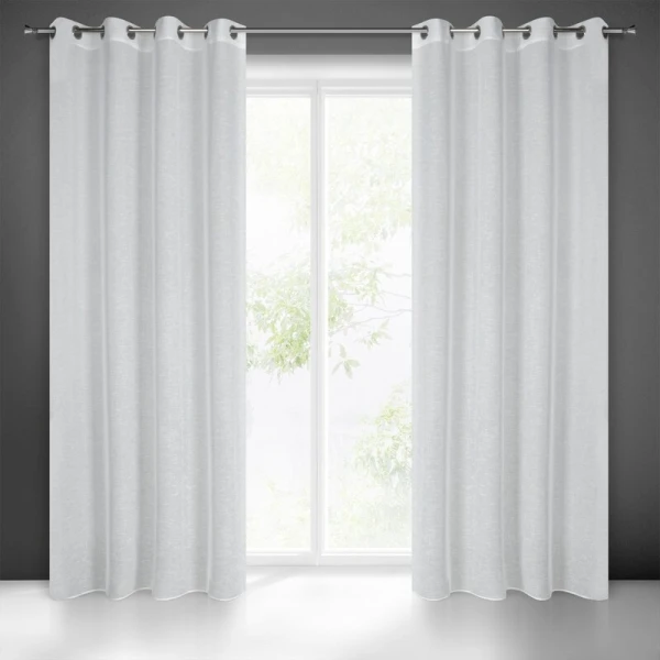 FIRANA GOTOWA LEXY 140 X 250 CM BIAŁY