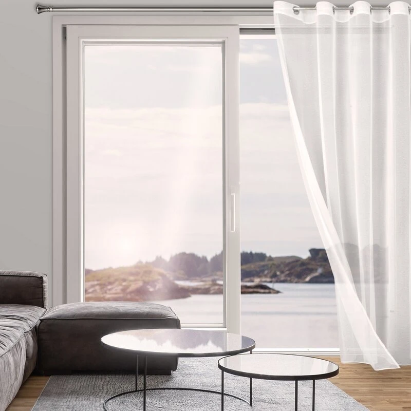 FIRANA GOTOWA TAMINA 140 X 250 CM BIAŁY