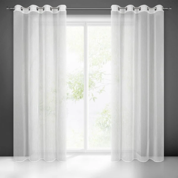 FIRANA GOTOWA PILAR 140 X 250 CM BIAŁY