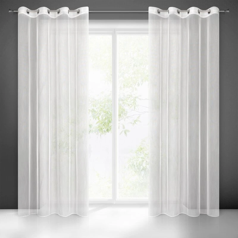 FIRANA GOTOWA NICEA 140 X 250 CM BIAŁY