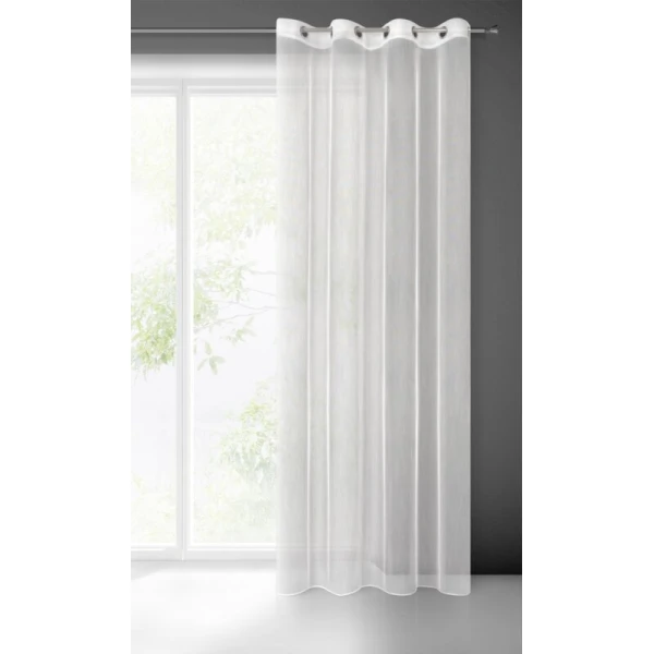 FIRANA GOTOWA NICEA 140 X 250 CM BIAŁY