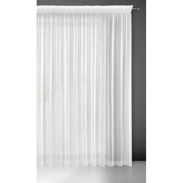 FIRANA GOTOWA NICEA NA TAŚMIE 350 X 270 CM BIAŁY