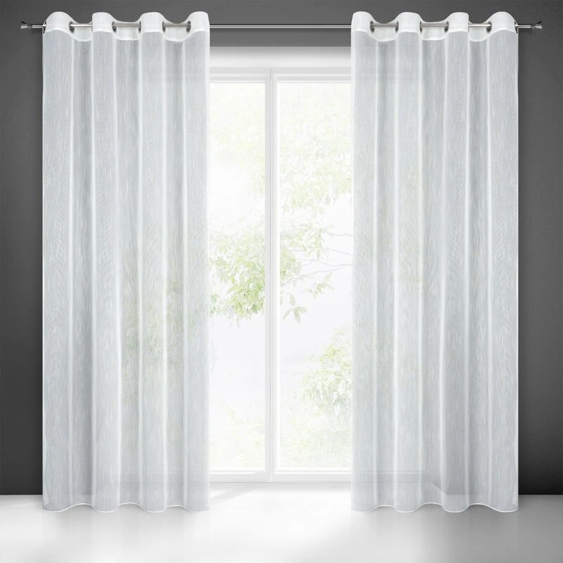 FIRANA GOTOWA MONIC 140 X 260 CM BIAŁY