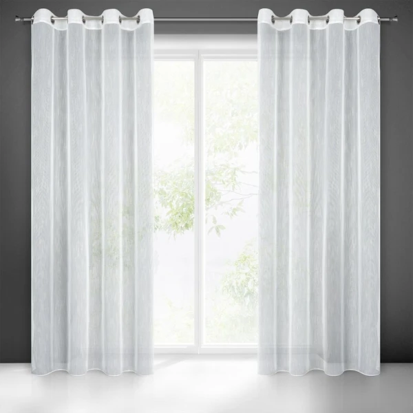 FIRANA GOTOWA MONIC 140 X 260 CM BIAŁY