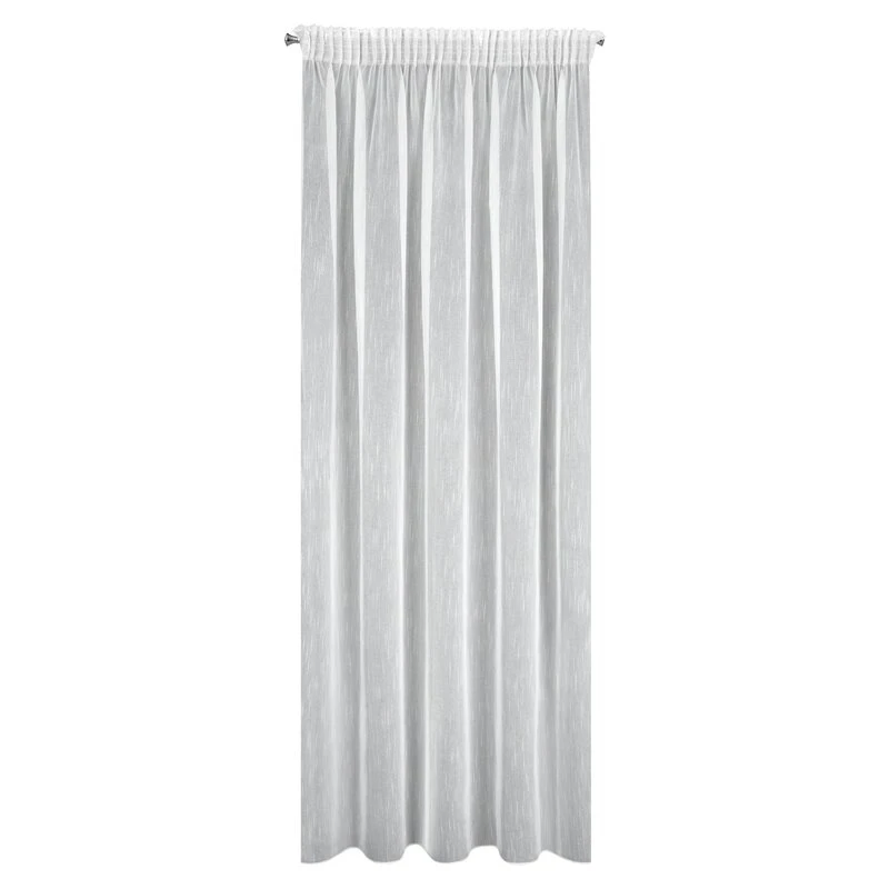 FIRANA GOTOWA MONIC NA TAŚMIE 140 X 270 CM BIAŁY