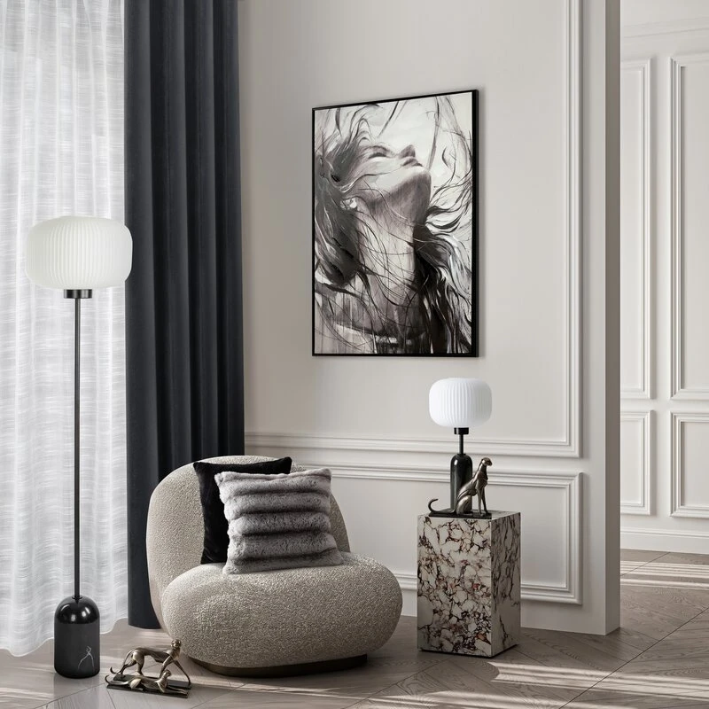 FIRANA GOTOWA ASTERA NA TAŚMIE 140 X 270 CM BIAŁY