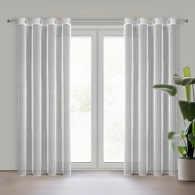 FIRANA GOTOWA ESEL 135 X 250 CM BIAŁY FIRANA GOTOWA ESEL 135 X 250 CM BIAŁY