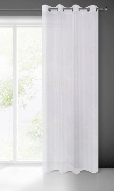 ZASŁONA GOTOWA EMMA 140 X 250 CM BIAŁY
