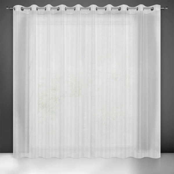 FIRANA GOTOWA EMMA 290 X 250 CM BIAŁY