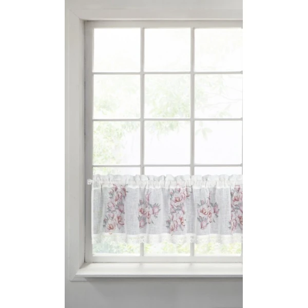 FIRANA GOTOWA SUZY 150 X 30 CM BIAŁY