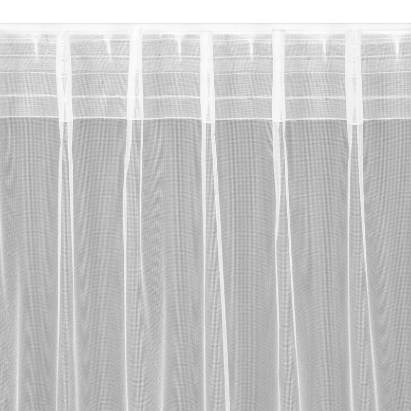FIRANA GOTOWA TONIA NA TAŚMIE 400 X 300 CM BIAŁY
