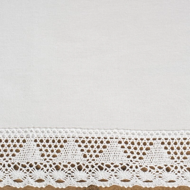OBRUS NATALY 140 X 220 CM BIAŁY