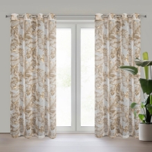 ZASŁONA GOTOWA LAYLA 140 X 250 CM BEŻOWY