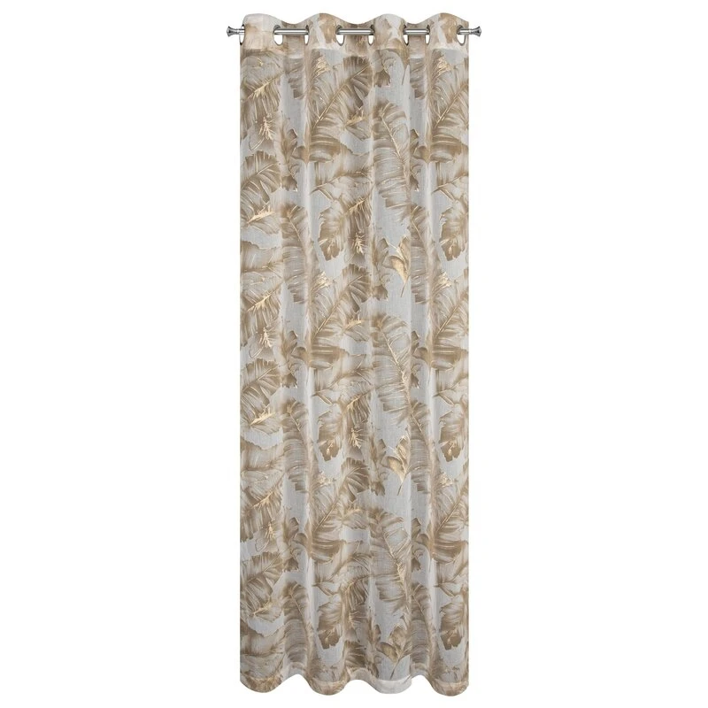 ZASŁONA GOTOWA LAYLA 140 X 250 CM BEŻOWY