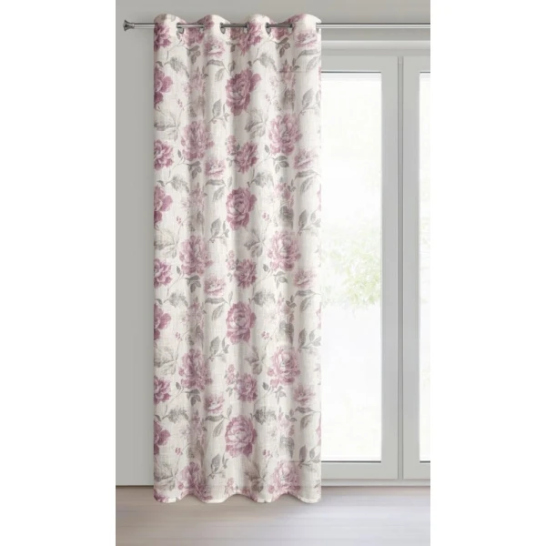 ZASŁONA GOTOWA DAVENA 140 X 250 CM NATURALNY