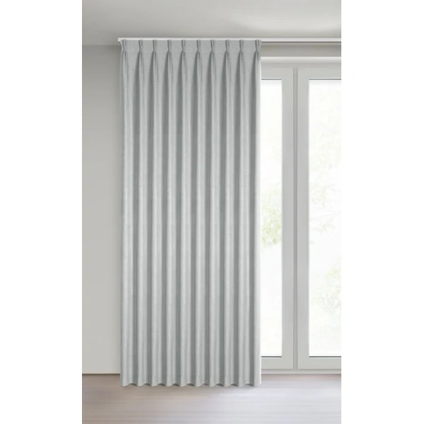 ZASŁONA GOTOWA NELISA 125 X 270 CM SREBRNY
