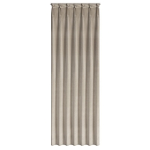 ZASŁONA GOTOWA MELANIE 80 X 270 CM BEŻOWY