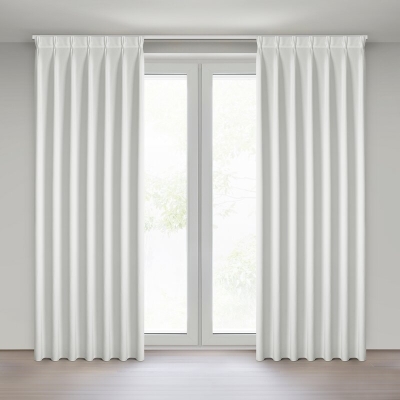 ZASŁONA GOTOWA MELANIE 80 X 270 CM BIAŁY