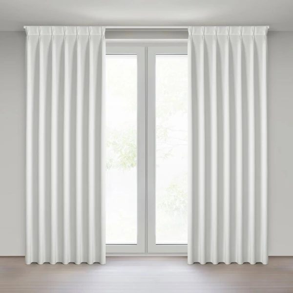 ZASŁONA GOTOWA MELANIE 80 X 270 CM BIAŁY