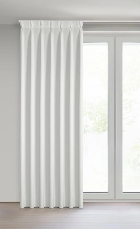 ZASŁONA GOTOWA MELANIE 80 X 270 CM BIAŁY